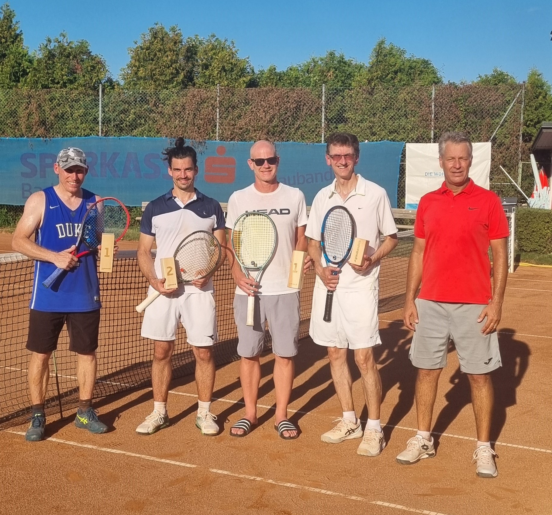 Sparkasse Baden Seniors Trophy: Ein heißes Turnier mit spannenden Siegen